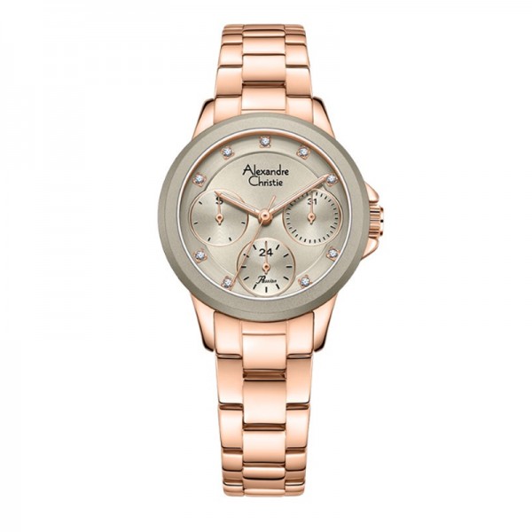 Alexandre Christie AC 2A99 Rosegold Grey BFBRGGR